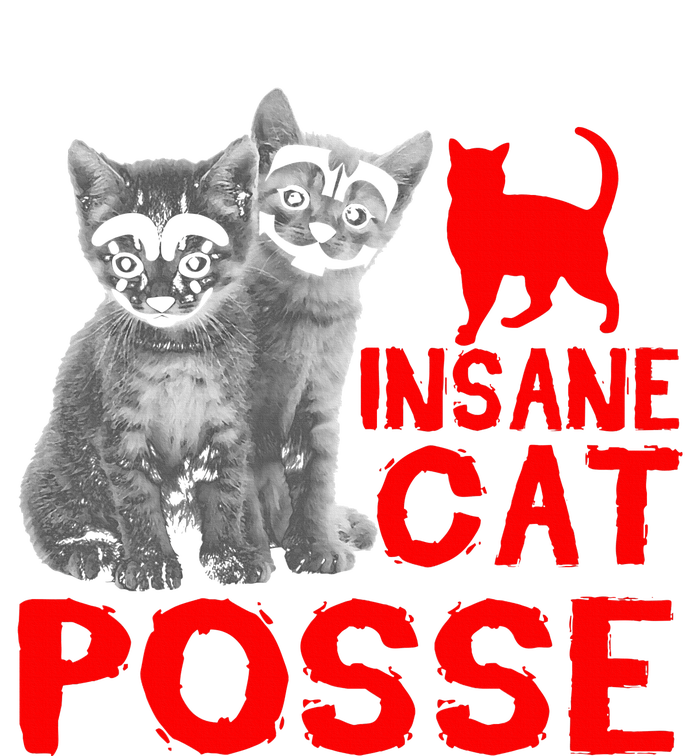 Cat Insane Cat Posse Gift Women's T-Shirt