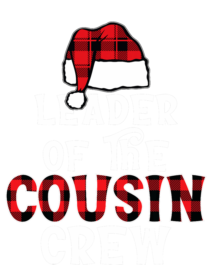 Leader Of The Cousin Crew Pajamas Funny Xmas Buffalo Plaid Poster