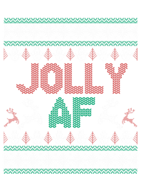 Jolly Af Ugly Christmas Styled Christmas Gift Mesh Reversible Basketball Jersey Tank