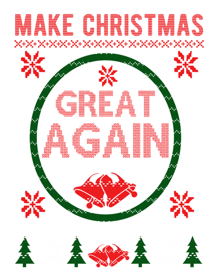 Make Christmas Great Again Funny Trump Christmas Meaningful Gift Full-Length Apron With Pockets