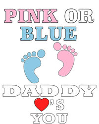 Loves You Dad Gender Reveal Baby Shower Kids T-Shirt