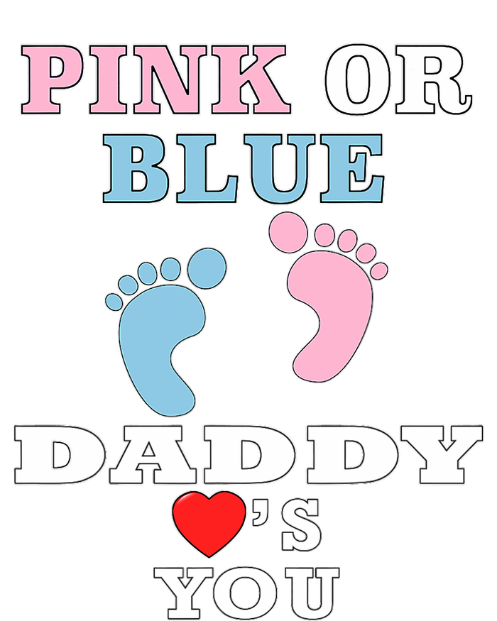 Loves You Dad Gender Reveal Baby Shower Kids T-Shirt