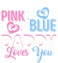 Daddy Loves You Dad Gender Reveal Party Drawstring Bag