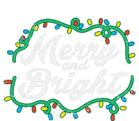 Merry And Bright Christmas Lights Cute Xmas Pajama Set