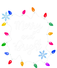 Merry And Bright Christmas Lights Long Sleeve Cooling Performance Long Sleeve Crew