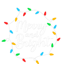 Merry And Bright Christmas Lights Hoodie