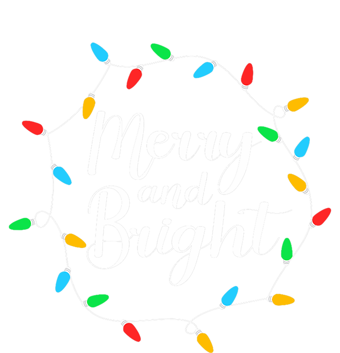 Merry And Bright Christmas Lights Hoodie