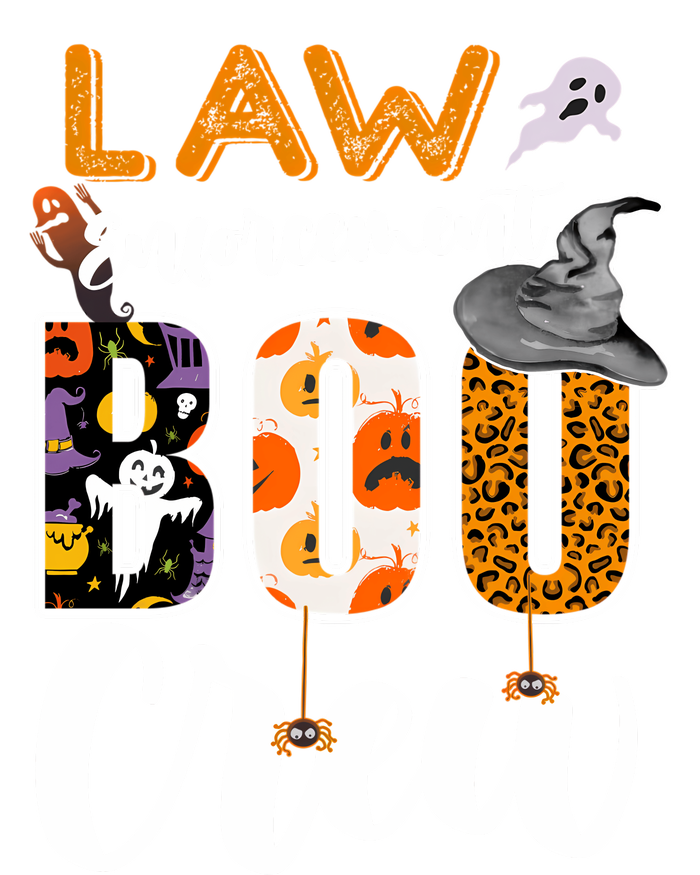 Law Enforcement Boo Crew Halloween Matching Officer Sweat 7-Panel Snapback Hat