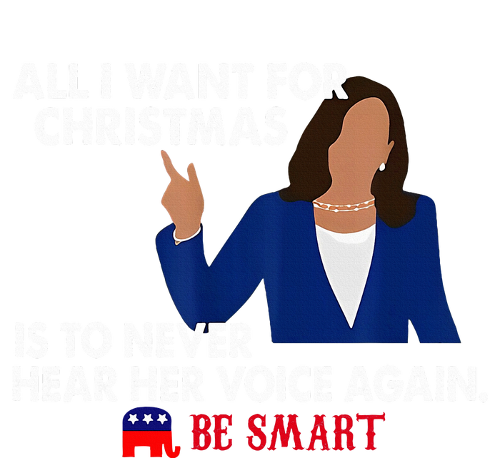 All I Want For Christmas Is To Never Hear Her Voice Again T-Shirt