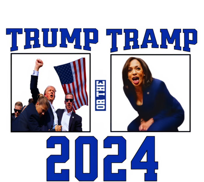 Trump Or The Tramp 2024 Vote For Trump Trump Vance 2024 Long Sleeve Shirt