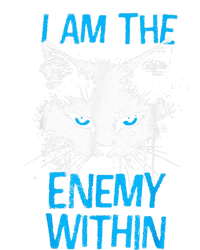 I Am The Enemy Within Kamala Harris 2024 Merch Usa Cat Face Vote Toddler Sweatshirt