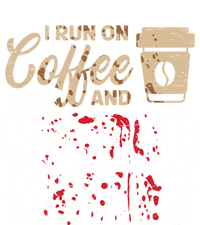 Halloween I Run On Coffee And Horror Movies Trick Or Treat Gift T-Shirt