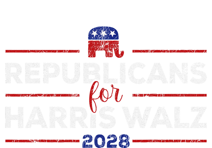 Kamala Harris For President Republicans For Harris Waltz T-Shirt