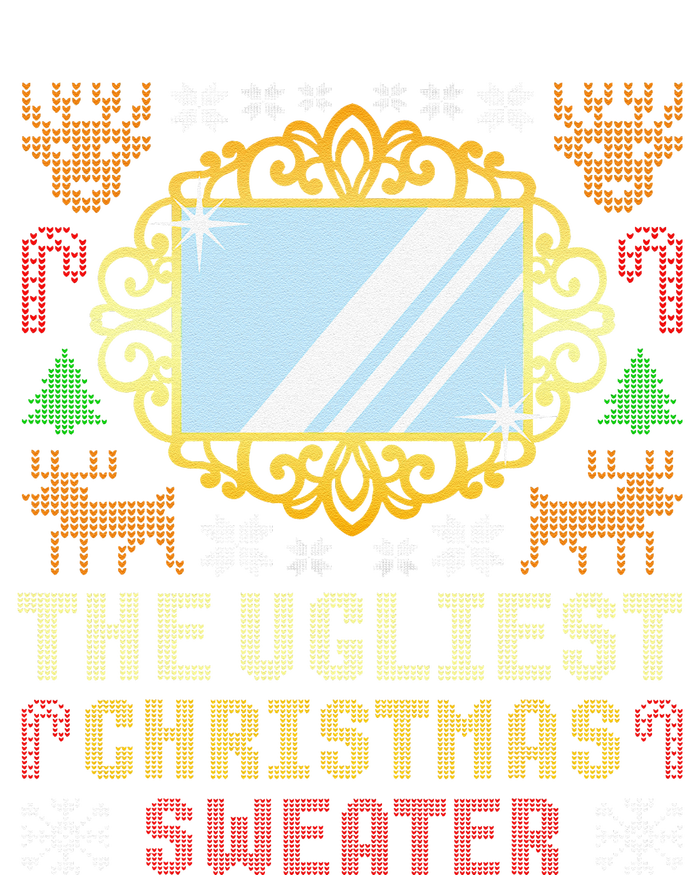 The Ugliest Ugly Christmas Sweater With Mirror Funny Xmas Sweatshirt