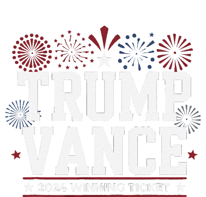 Trump Vance 2024 Winning Ticket Trump Won Women's Knotted Racerback Tank