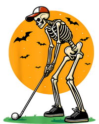 Halloween Golf Skeleton Golfer Funny Halloween Golfing Tall T-Shirt