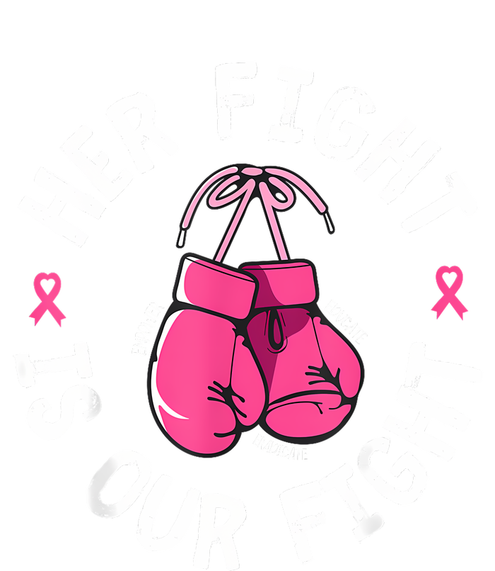 Her Fight Is Our Fight Breast Cancer Awareness Flexfit Unipanel Trucker Cap