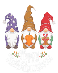 Halloween Thanksgiving Christmas Happy Hallothanksmas Gnomes Gift T-Shirt