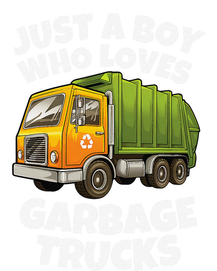 Just A Who Loves Garbage Trucks Recycling Day T-Shirt