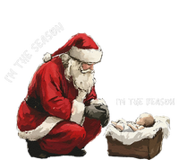 Santa Christmas Jesus Is The Reason For The Season T-Shirt