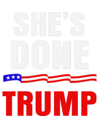 SheS Done Kamala Harris 79 Of Americans Trump President T-Shirt