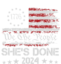 SheS Done Kamala Harris 79 Of Americans Trump President Long Sleeve Shirt