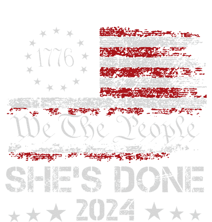 SheS Done Kamala Harris 79 Of Americans Trump President Long Sleeve Shirt