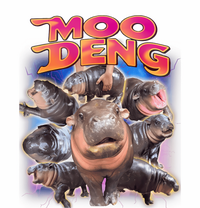 Moo Deng Baby Hippo T-Shirt