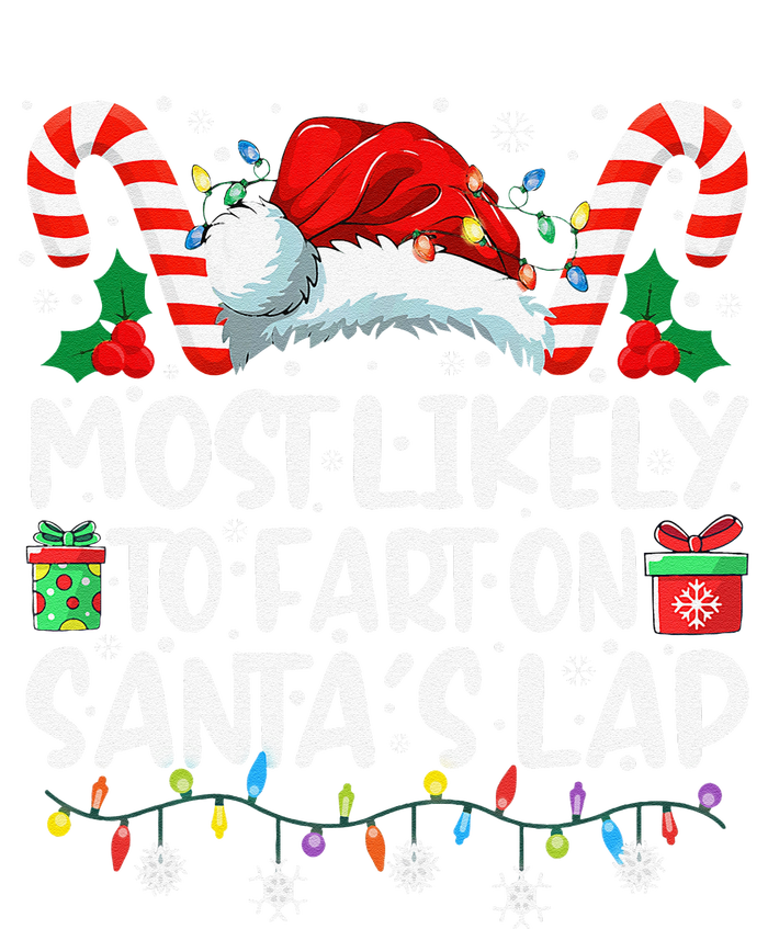 Most Likely To Fart On SantaS Lap Family Matching Christmas Baby Bodysuit