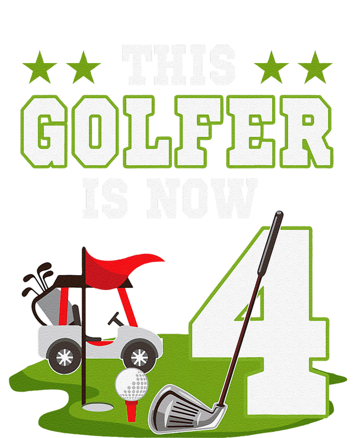 This Golfer Is Now 4 Year Old Birthday 4rd Golf Party Coaster