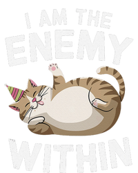 I Am The Enemy Within Women's Tri-Blend 3/4-Sleeve Raglan Shirt