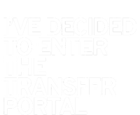 I’Ve Decided To Enter The Transfer Portal Women's V-Neck T-Shirt