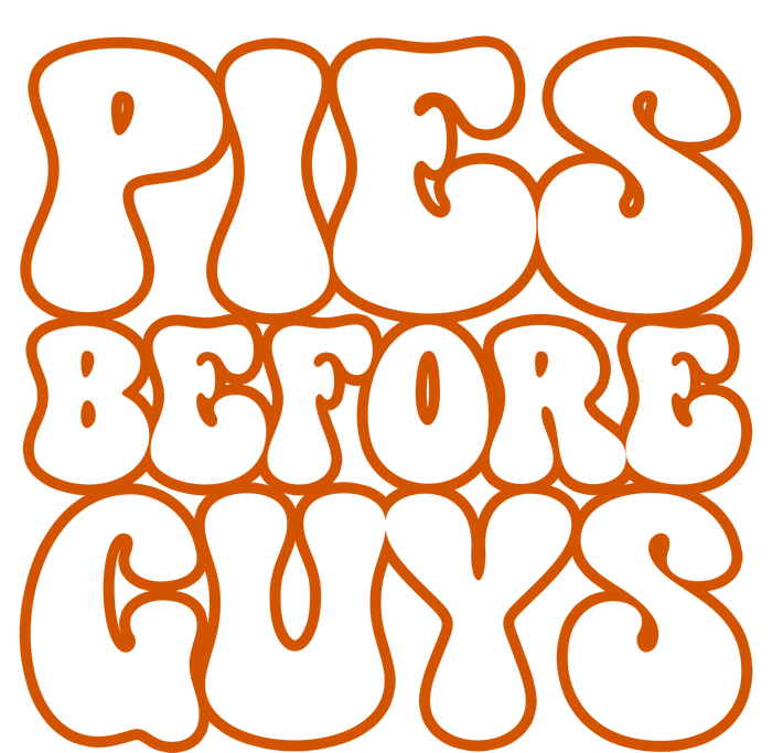 Pies Before Guys Funny Thanksgiving Full Zip Hoodie