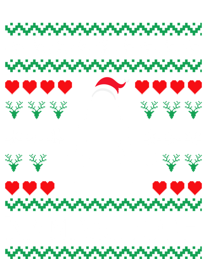 Namasleigh Christmas Yoga Om Namaste Yogi Festive Meaningful Gift T-Shirt