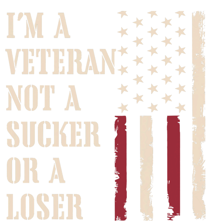 IM Veteran Not A Sucker Or A Loser Us Veteran Day Canvas