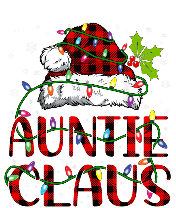 Auntie Claus Christmas Lights Matching Family Xmas Pajama Gift Mousepad