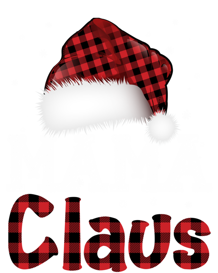 Fun Santa Hat Christmas Costume Family Matching Mama Claus Great Gift T-Shirt