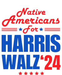 Native Americans For Harris Walz Kamala For President Womens CVC Long Sleeve Shirt