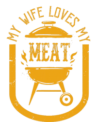 My Wife Loves My Meats Pun Grilling Bbq Lovers Foodies Tote Bag