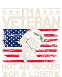 IM A Veteran Not A Sucker Or A Loser Patriotic Kids Tie-Dye T-Shirt