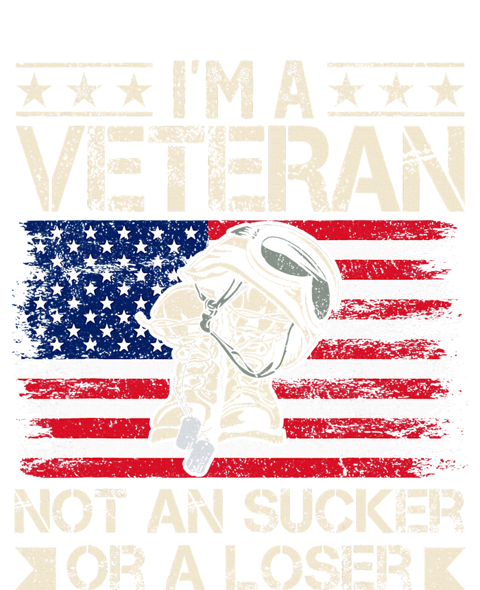 IM A Veteran Not A Sucker Or A Loser Patriotic Kids Tie-Dye T-Shirt