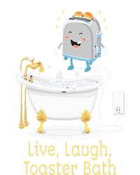 Mandatoryfunday Live Laugh Toaster Bath Cooling Performance Crew T-Shirt