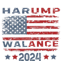 Harump Wallace 2024 Harris Trump Walz Vance Kids Hoodie