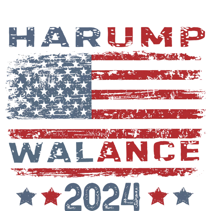 Harump Wallace 2024 Harris Trump Walz Vance Kids Hoodie