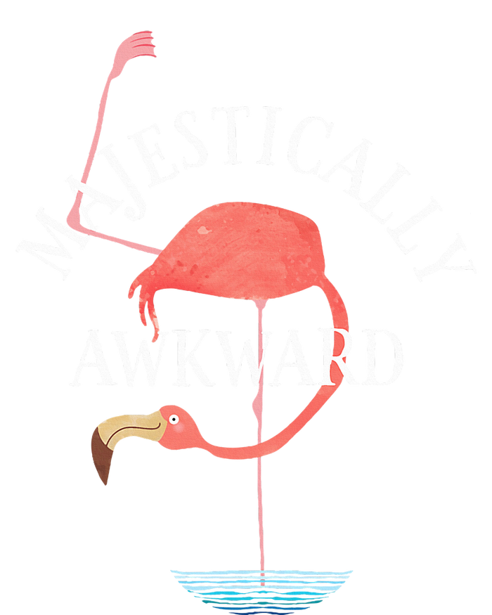 Majestically Awkward Flamingo USA-Made Snowflake Beanie