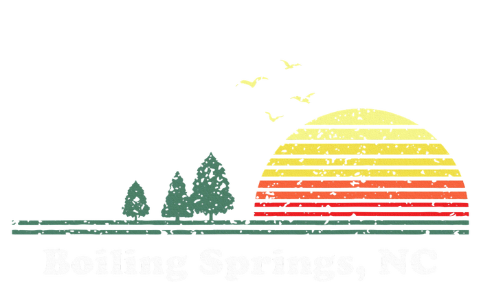 Vintage Boiling Springs Montana Home Souvenir Print Kids Long Sleeve Shirt