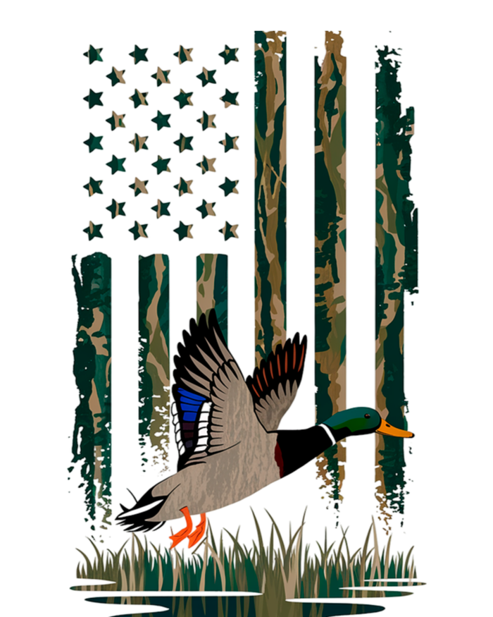 Duck Hunting Hoodie Camo Usa Flag Country Hoodies Waterfowl T-Shirt