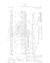 Flute Patent Magnet