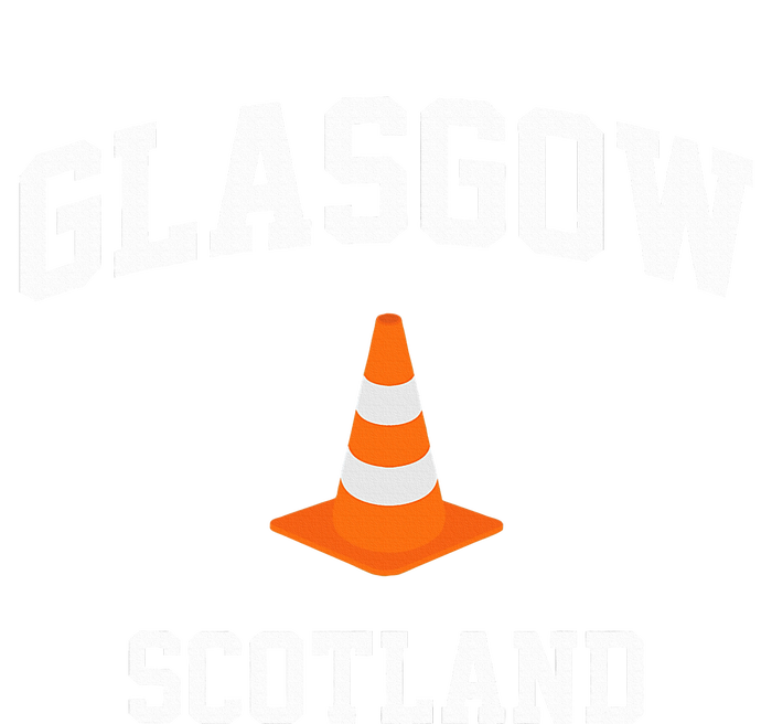 Funny Traffic Cone Glasgow Scotland Sweatshirt Cinch Pack Bag