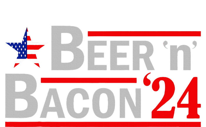 Beer & Bacon Funny Election 24 T-Shirt